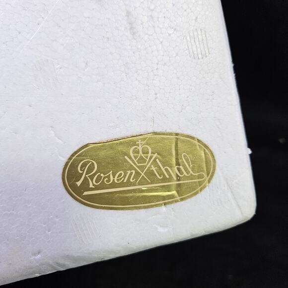 VTG Rosenthal Crystal Star Candlestick Set (3) 90s Candle Holder MCM Heavy Glass - Picture 16 of 16